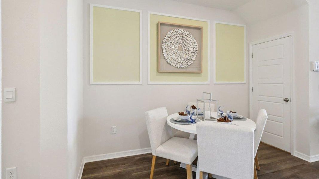Furnished interior in a model home at Citrus Ridge in Davenport (Image 10). Furnished interior in a model home at Citrus Ridge in Davenport (Image 10).