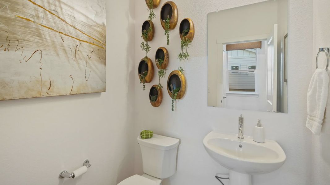 Furnished interior in a model home at Trailside on Harmony in Timnath (Image 11). Furnished interior in a model home at Trailside on Harmony in Timnath (Image 11).