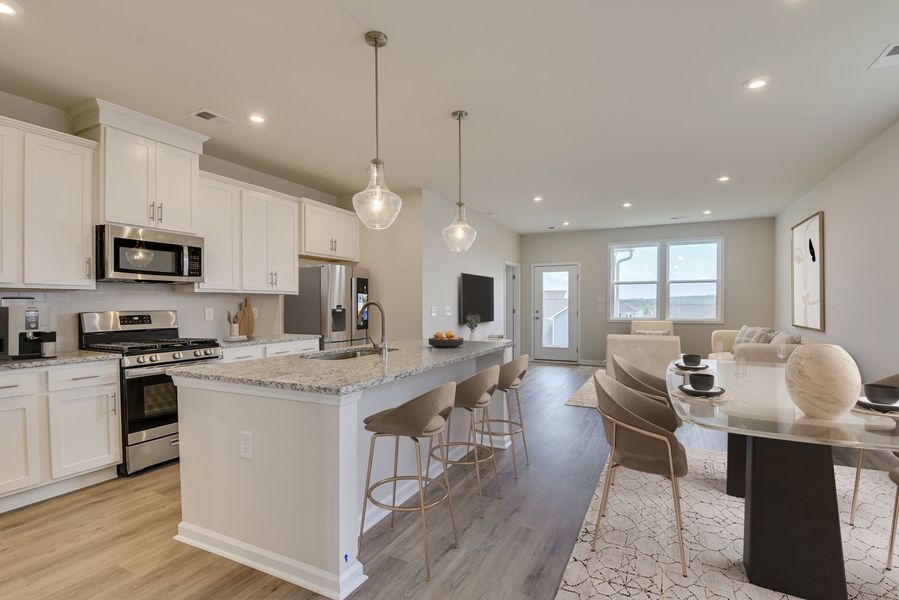 Beautifully crafted kitchen that blends form and function