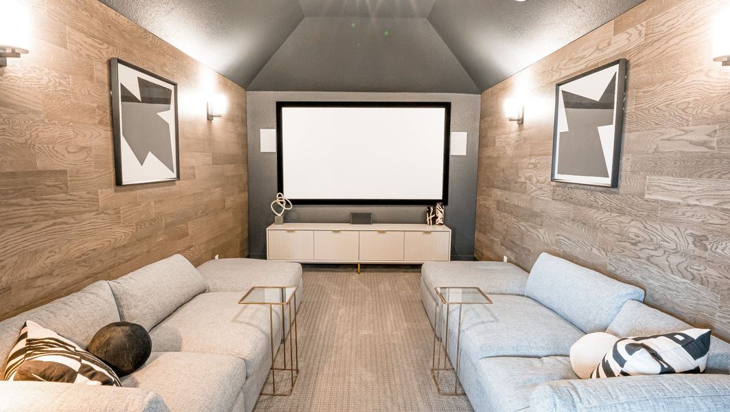 Furnished interior in a model home at The Villages of Hurricane Creek in Anna (Image 14).