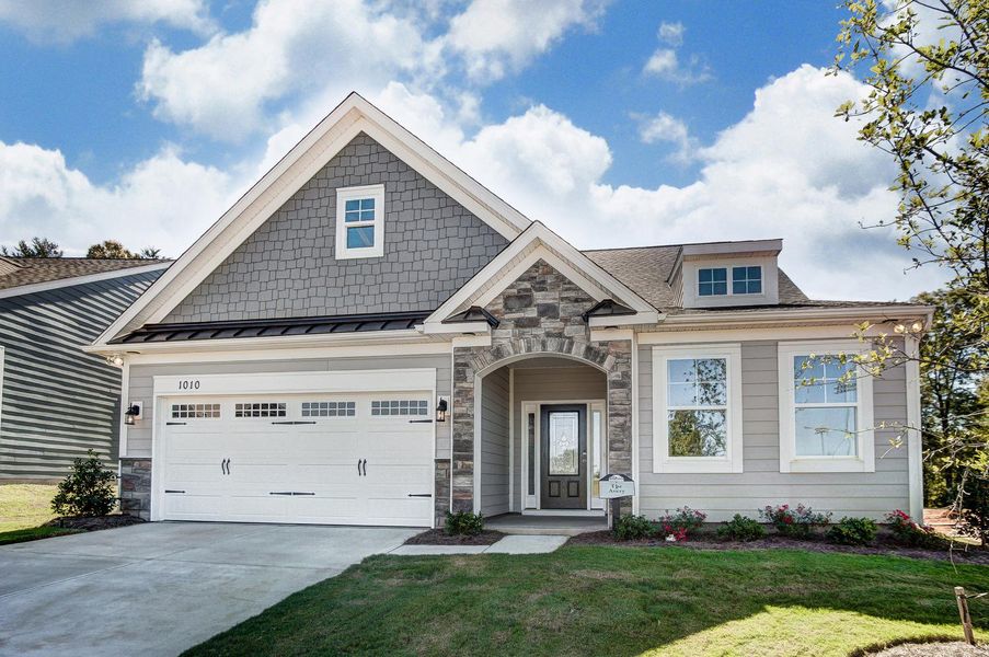 Front exterior of a home in the Grove Park community, located in Clemmons, NC (Image 8).