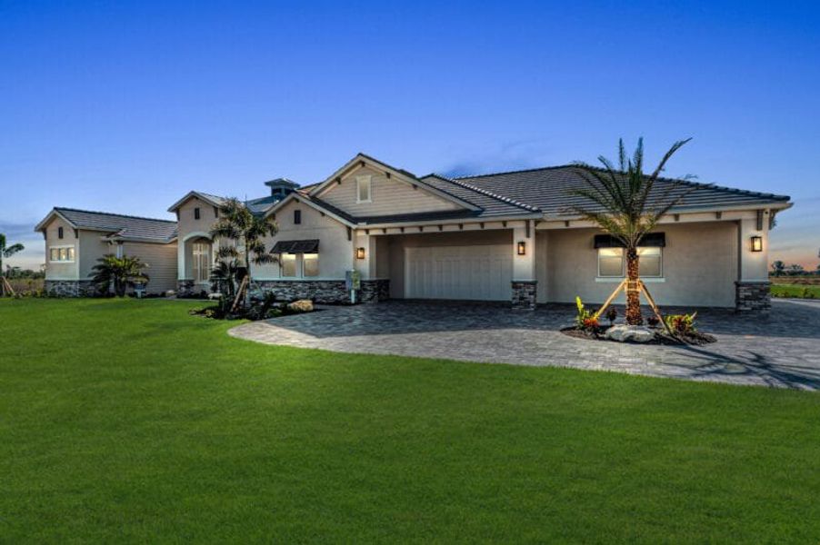 Exterior details of a home in Hampton Lakes, Sarasota (Image 55). Exterior details of a home in Hampton Lakes, Sarasota (Image 55).