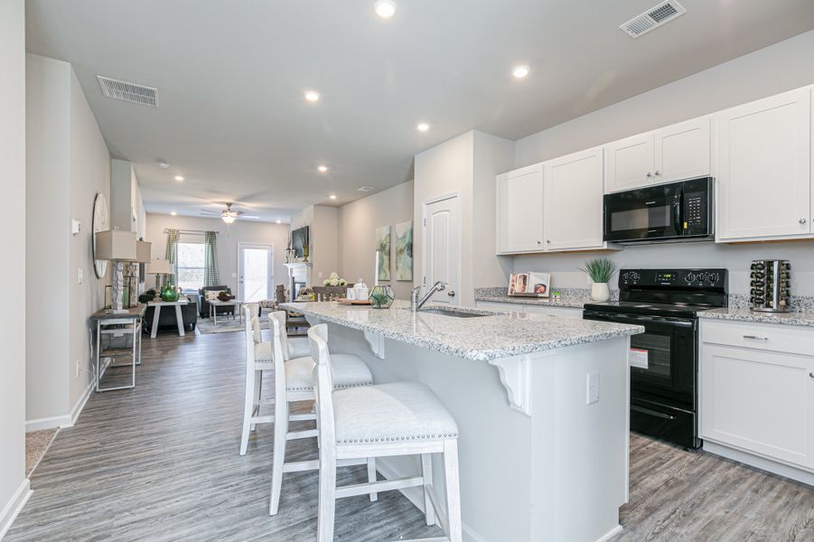 Furnished interior in a model home at Miranda Road in Charlotte (Image 6).
