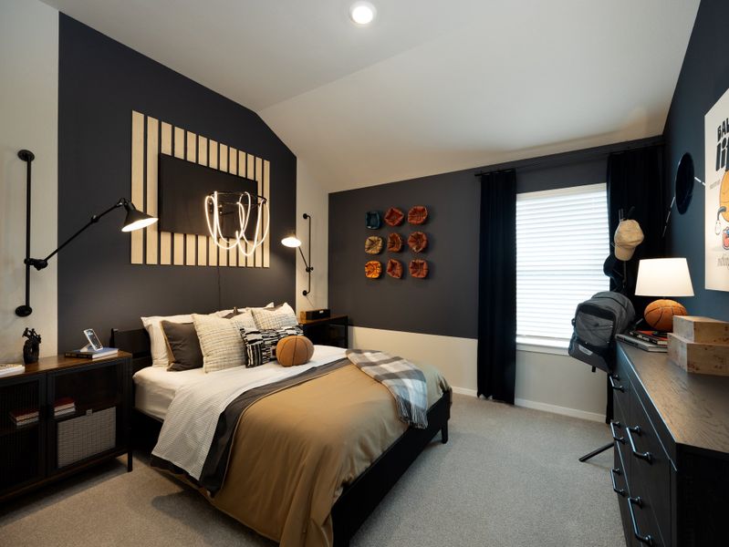 Furnished interior in a model home at Riviera Pines - Classic Series in Huffman (Image 4).