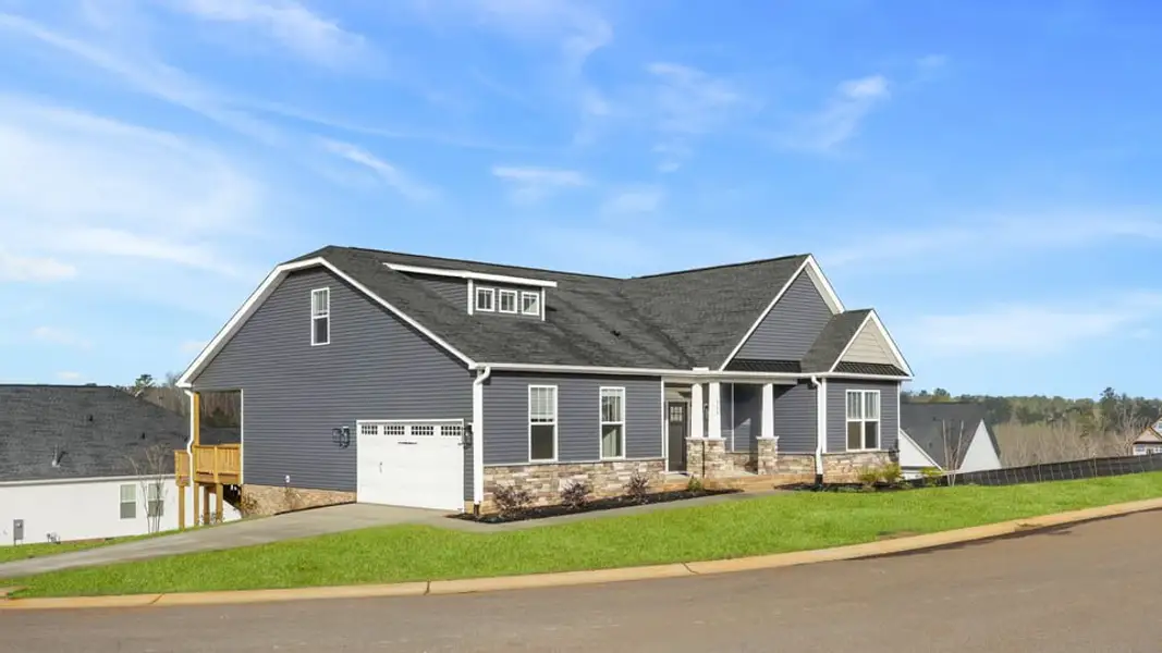 Front exterior of a home in the Shadowood community, located in Seneca, SC (Image 5).