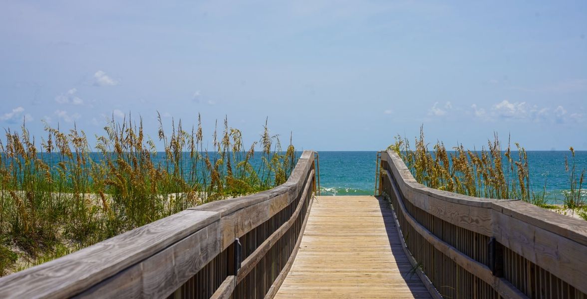 Beach walkway