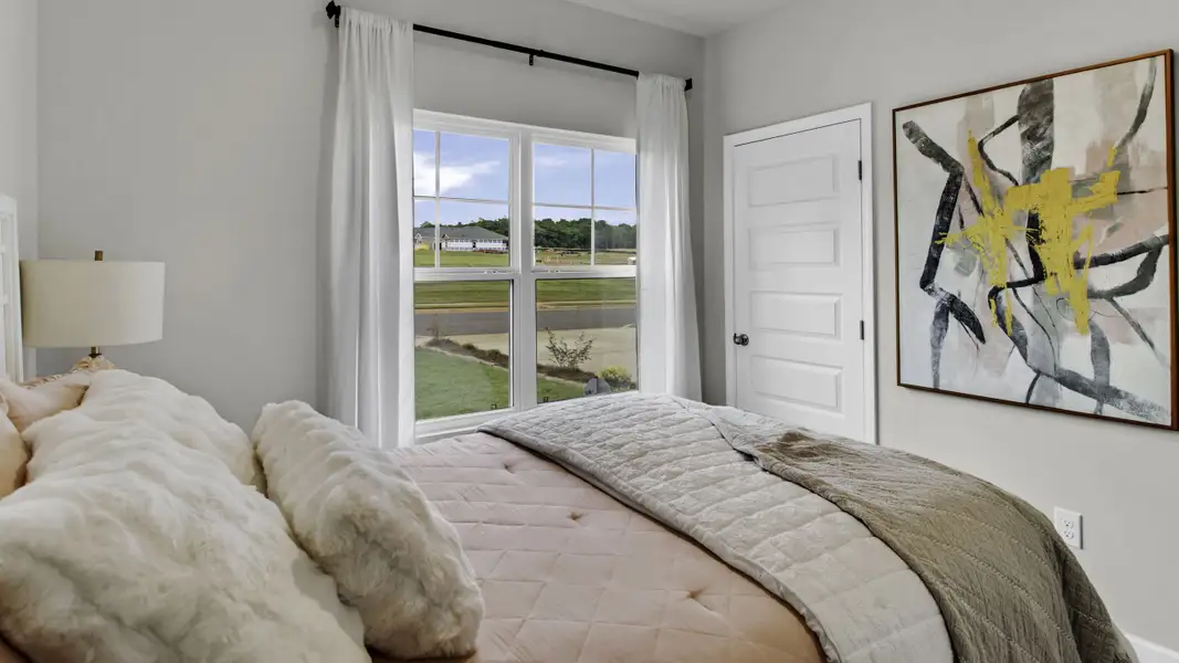 Furnished interior in a model home at Bailey Park in Fayetteville (Image 5).