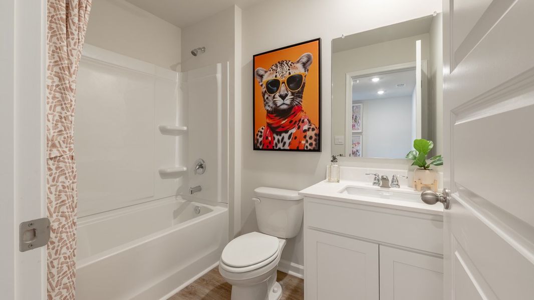 Furnished interior in a model home at Young's Crossing in Stone Mountain (Image 24).