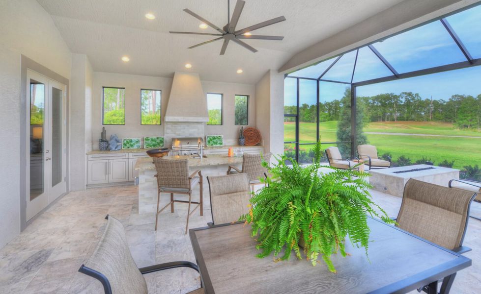 Exterior details of a home in The Reserve at Plantation Bay, Bunnell (Image 3).