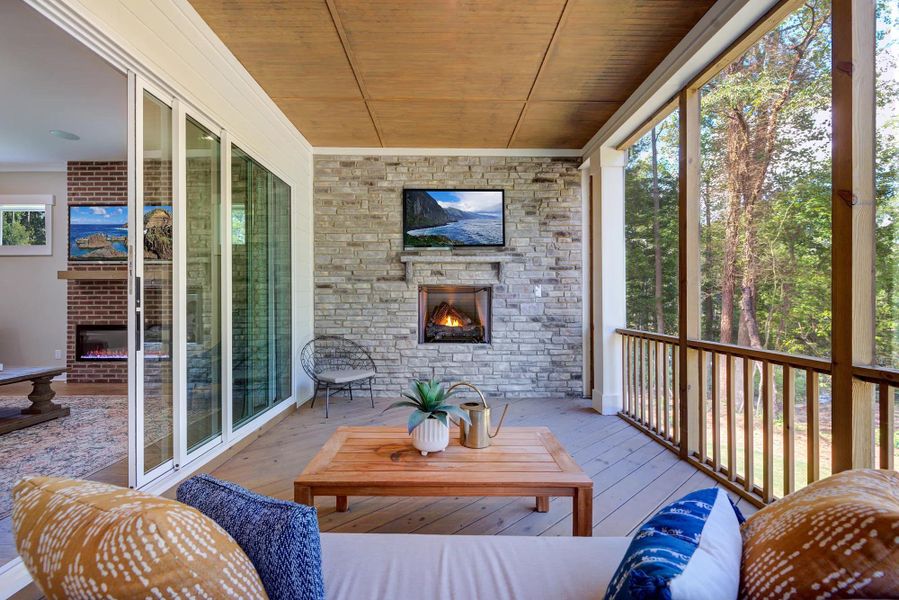 The Chanley Outdoor Living Space