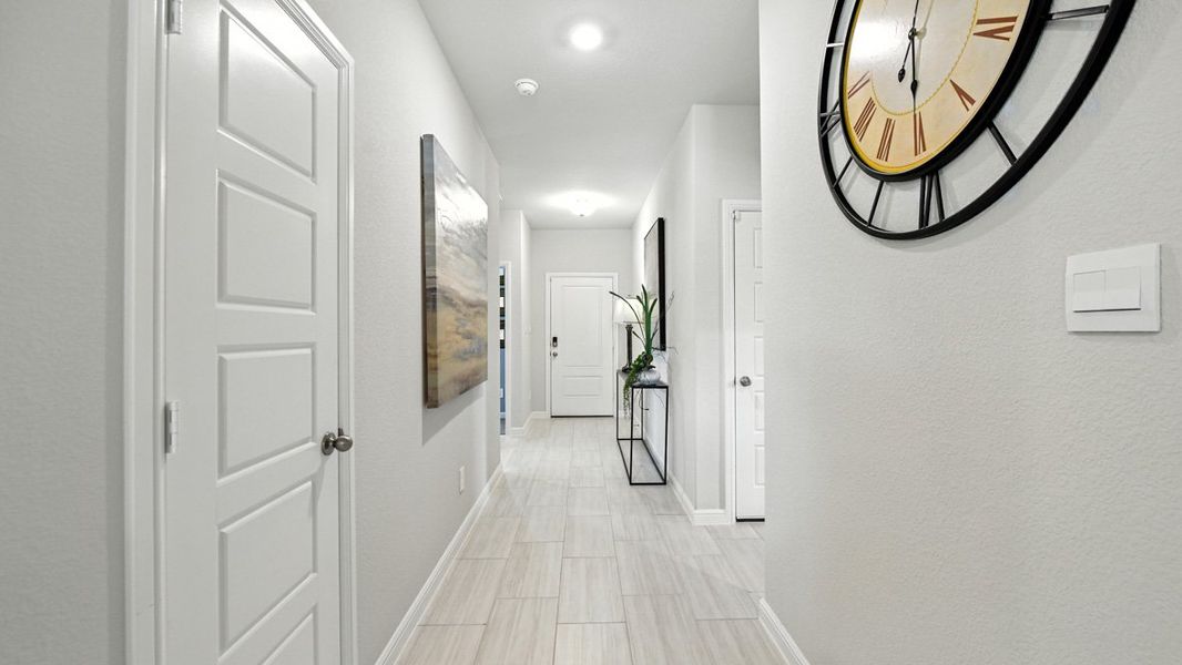 Furnished interior in a model home at Vista Park in Decatur (Image 4).