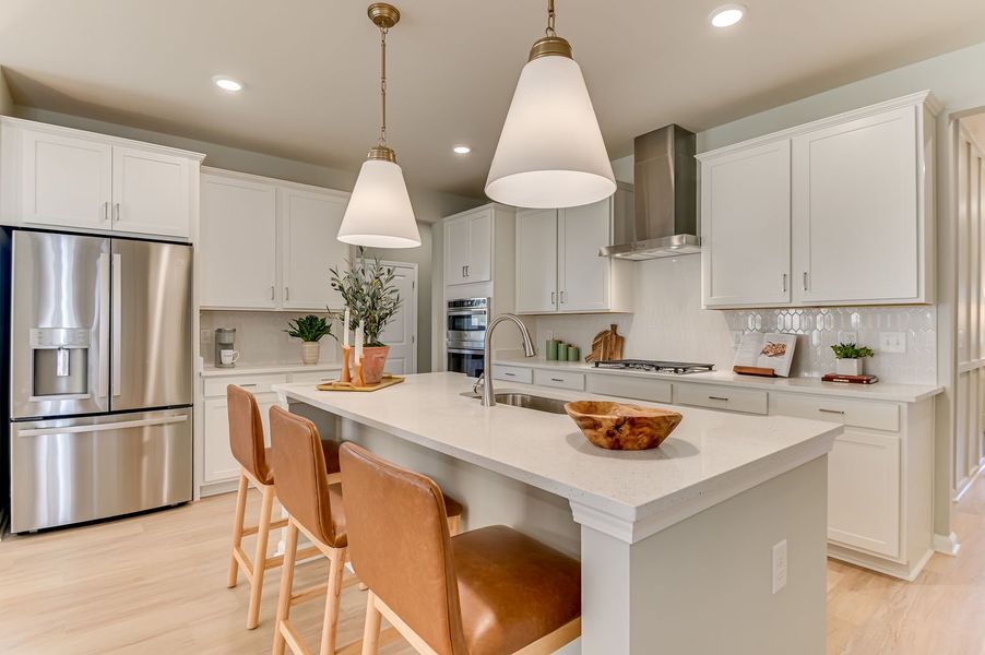 Furnished interior in a model home at Orchid Ridge at The Hive in North Augusta (Image 7).
