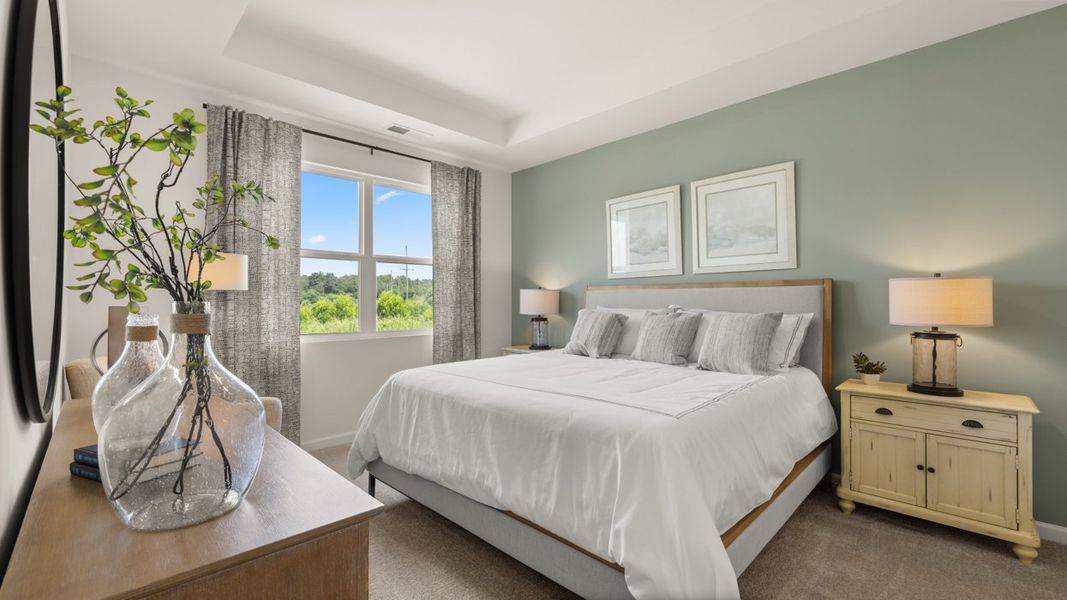 Furnished interior in a model home at Newton Bridge Crossing in Athens (Image 17). Furnished interior in a model home at Newton Bridge Crossing in Athens (Image 17).