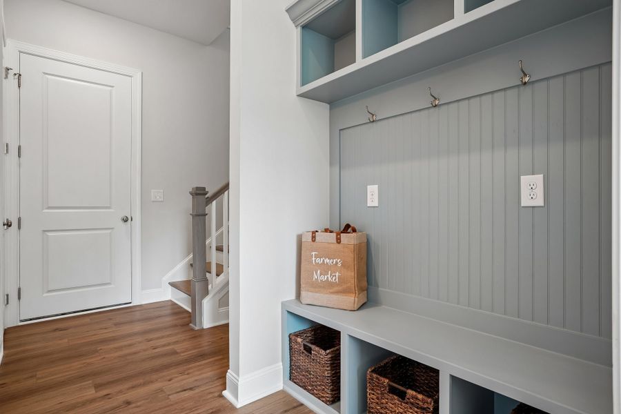 Furnished interior in a model home at Blue Run in Raleigh (Image 37).