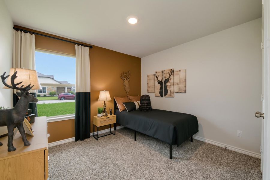 Furnished interior in a model home at Foxborough in Waco (Image 16). Furnished interior in a model home at Foxborough in Waco (Image 16).