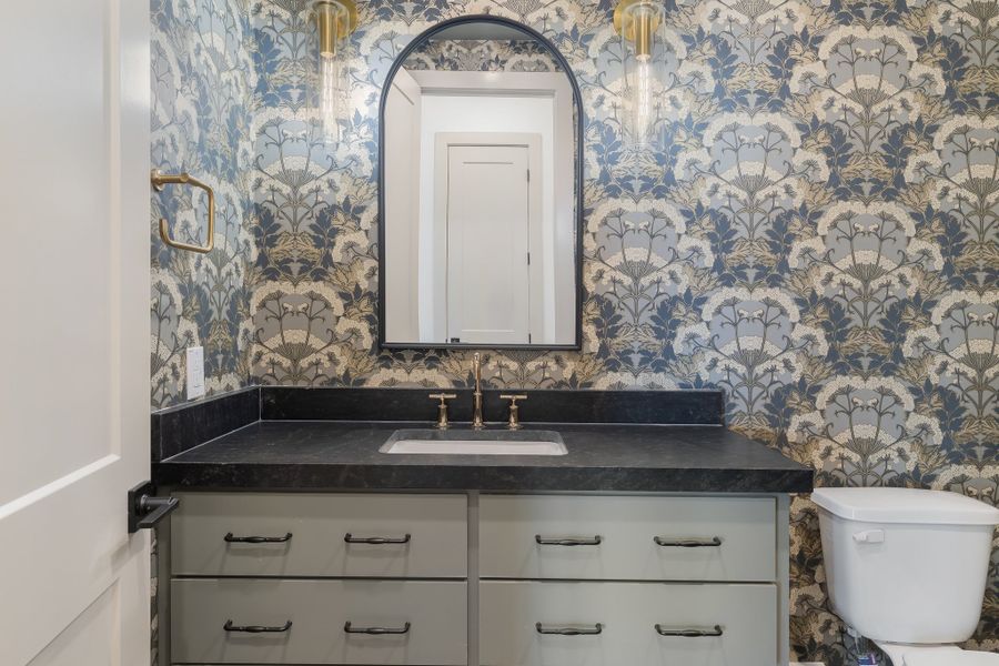 Furnished interior in a model home at Enchanted Creek in Lucas (Image 6).