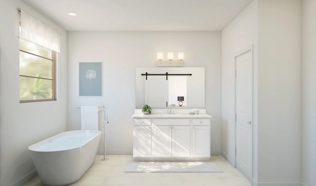 Furnished interior in a model home at Parkside at Tuttle Royale in Royal Palm Beach (Image 5). Furnished interior in a model home at Parkside at Tuttle Royale in Royal Palm Beach (Image 5).