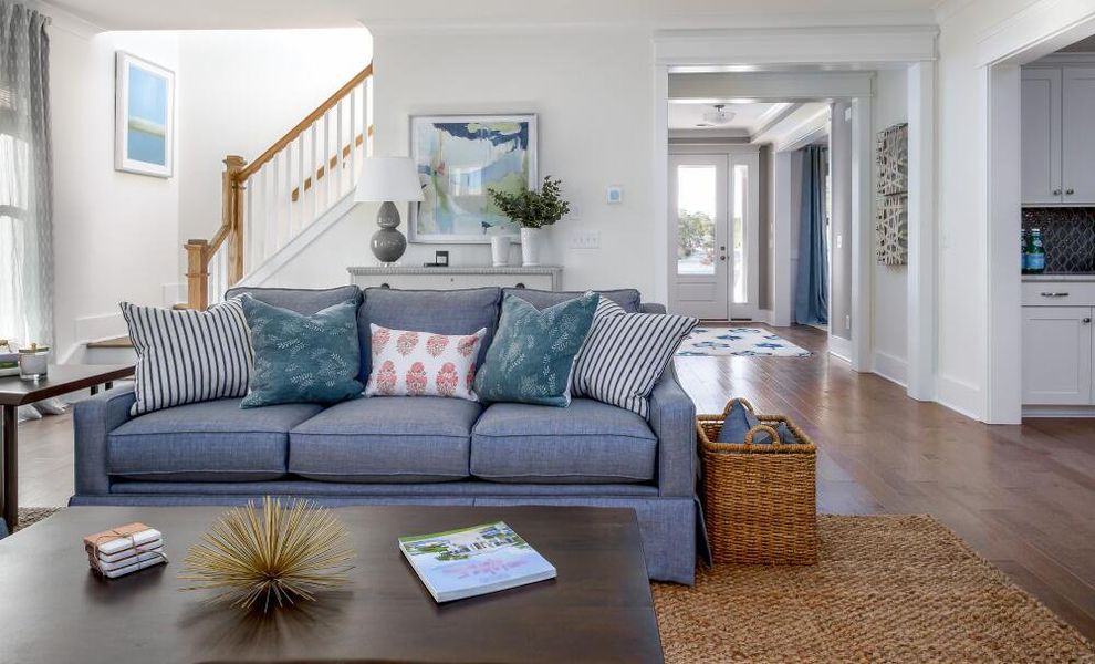 Furnished interior in a model home at Colleton Park in Aiken (Image 33).