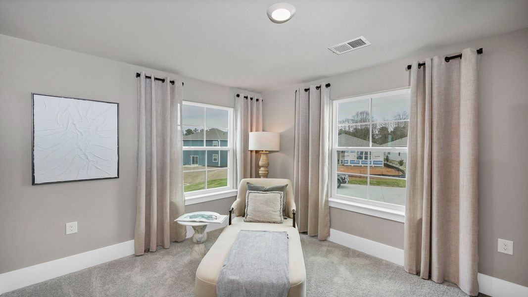 Furnished interior in a model home at Livingston Woods in Irmo (Image 43). Furnished interior in a model home at Livingston Woods in Irmo (Image 43).