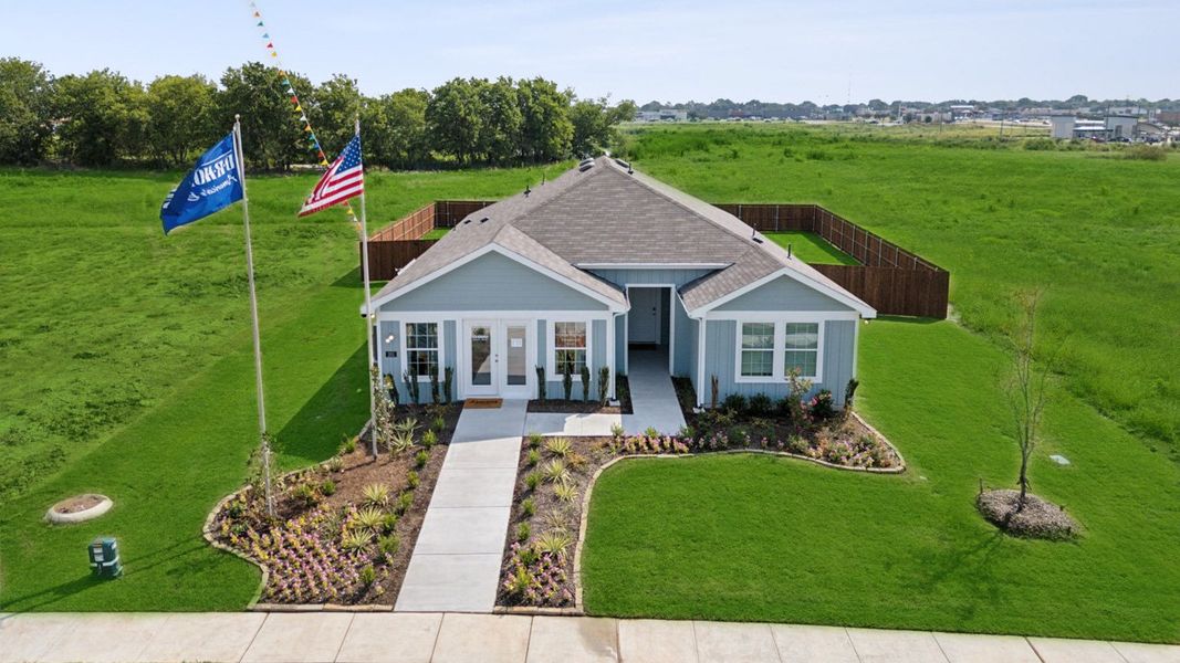 Front exterior of a home in the Corsicana Commons community, located in Corsicana, TX (Image 6).