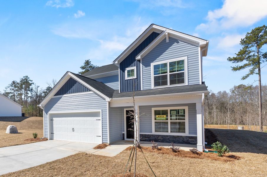 Front exterior of a home in the Ashton Lakes community, located in Lexington, SC (Image 16).