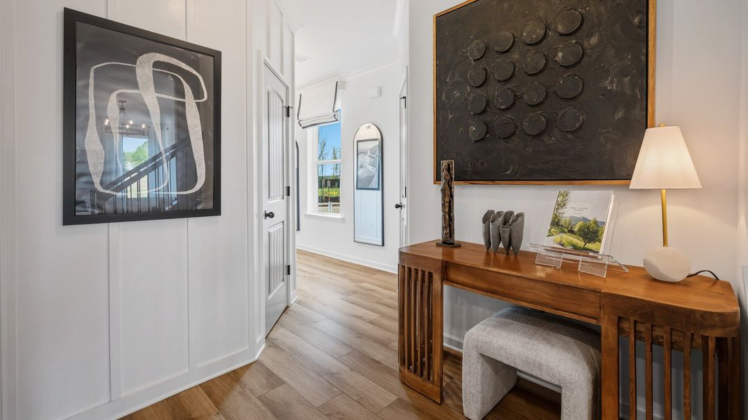 Front entryway of home into main living areas