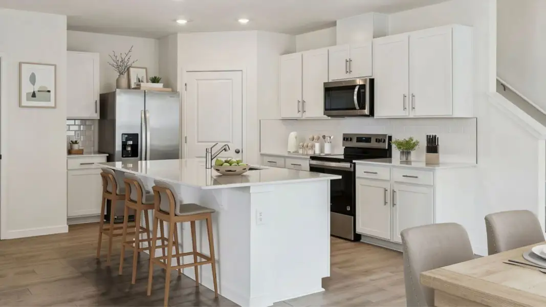 Furnished interior in a model home at Sandpiper in St. Cloud (Image 12).