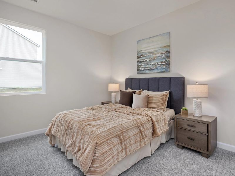 Furnished interior in a model home at Gregory Village in Lillington (Image 22). Furnished interior in a model home at Gregory Village in Lillington (Image 22).