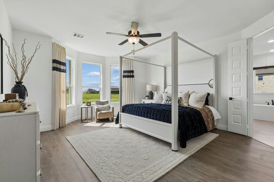 Furnished interior in a model home at Berkshire Estates in Mesquite (Image 22). Furnished interior in a model home at Berkshire Estates in Mesquite (Image 22).