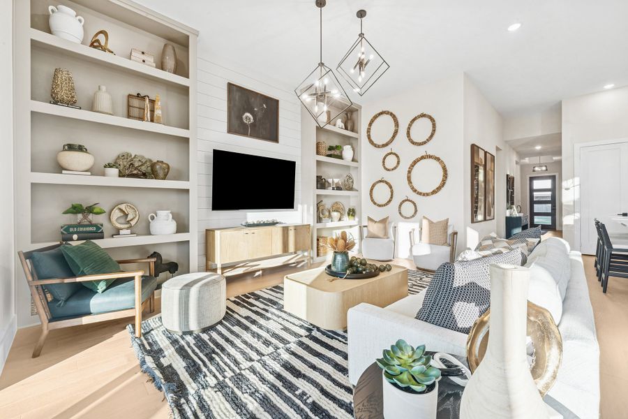 Furnished interior in a model home at Goodland – Classic Series in Grand Prairie (Image 10).