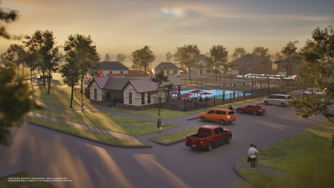 Community amenity available to residents of The Bluffs at Legacy Hills in Celina (Image 5).