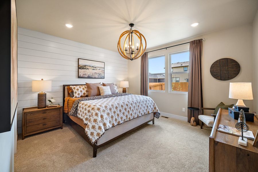 Furnished interior in a model home at The Glen-12 in Colorado Springs (Image 34).