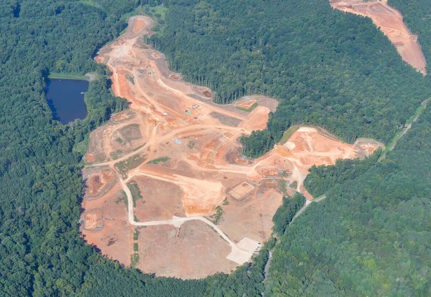 Retreat at Haw River Aerial