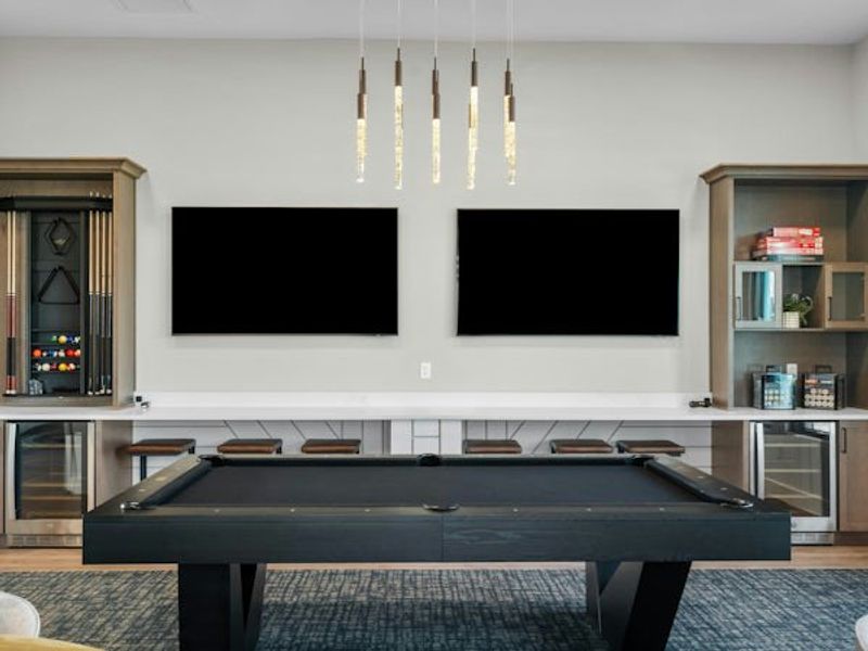 Furnished interior in a model home at BELTERRA in Port St. Lucie (Image 9).
