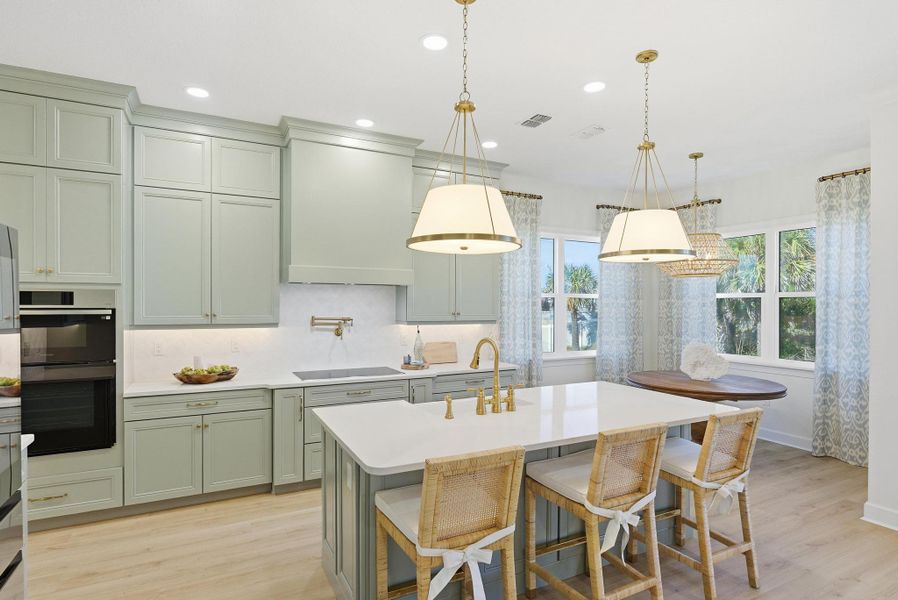 Furnished interior in a model home at Beachview Cove in Ormond Beach (Image 58).