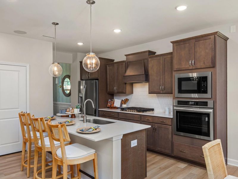 Furnished interior in a model home at Benders Cove in Mount Juliet (Image 43).