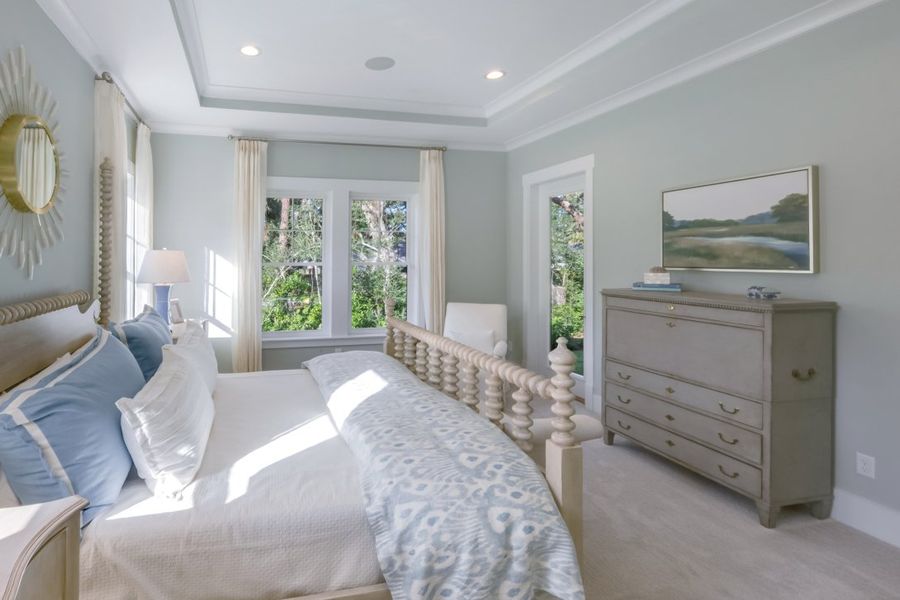 Furnished interior in a model home at Ocean Ridge in St. Augustine Beach (Image 23).