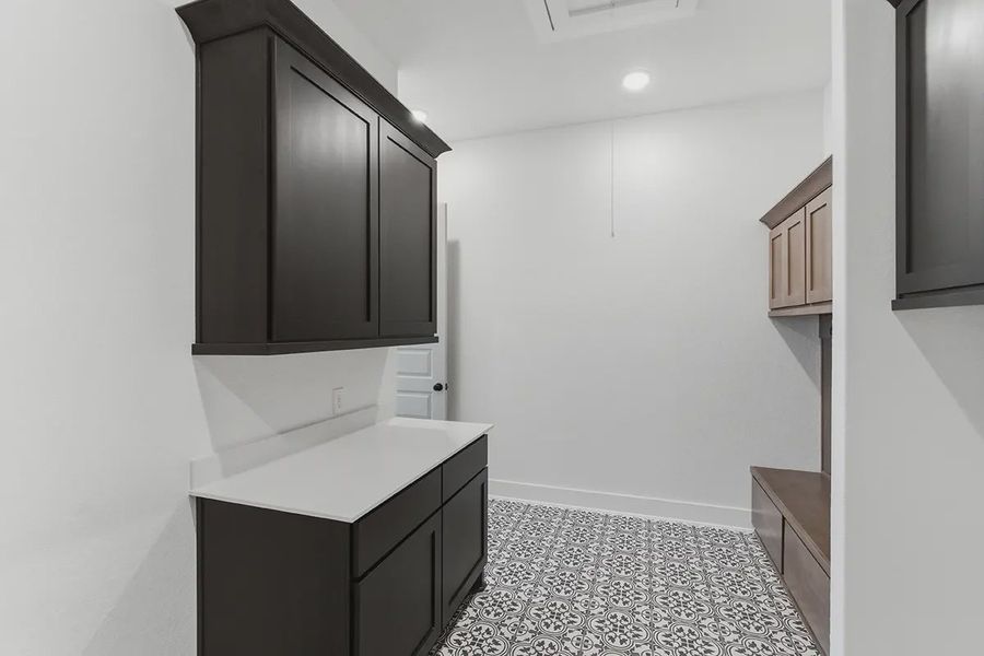 Furnished interior in a model home at Grand Lakes Estates in Montgomery (Image 23).