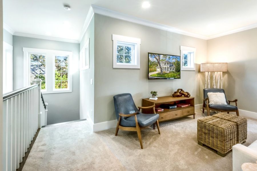 Furnished interior in a model home at Ocean Ridge in St. Augustine Beach (Image 7).