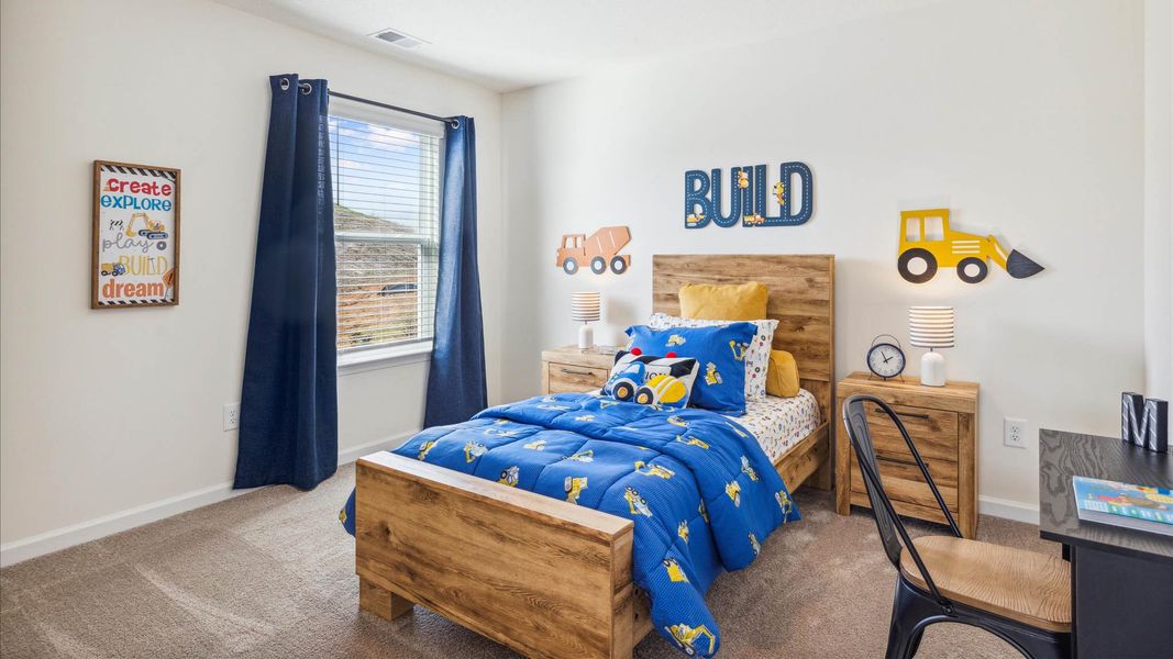 Furnished interior in a model home at Fieldcrest Acres in Blountville (Image 22).