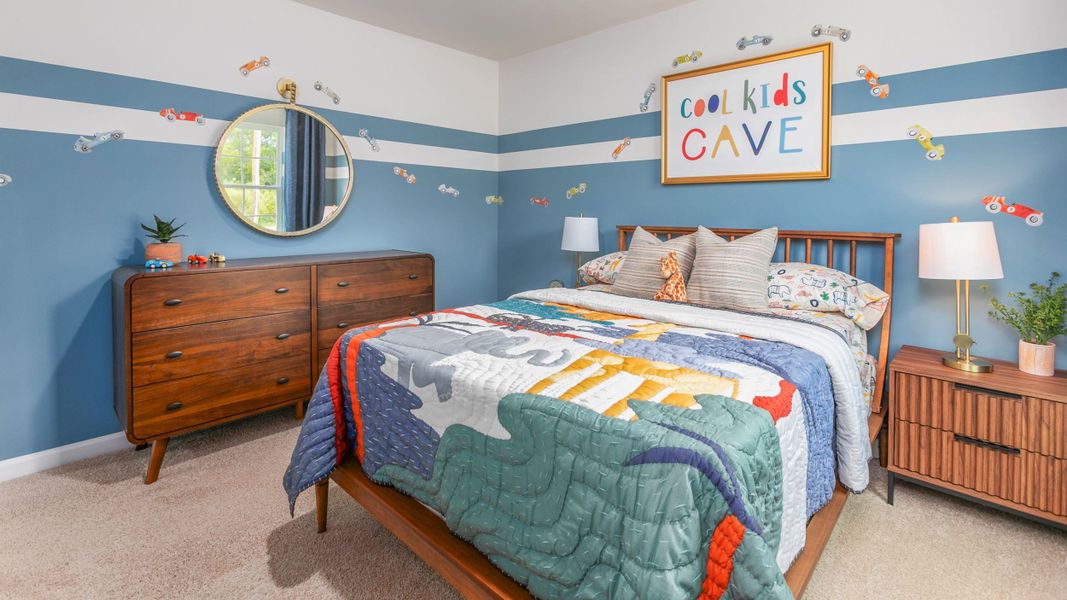 Furnished interior in a model home at Aspen Place in Thomasville (Image 36).