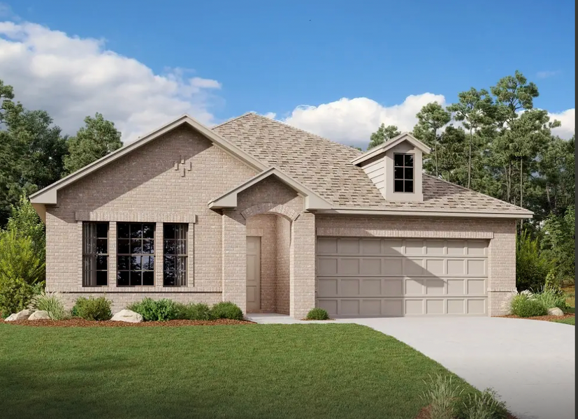 Front exterior of a home in the Willow Springs 80's community, located in Fort Worth, TX (Image 17).