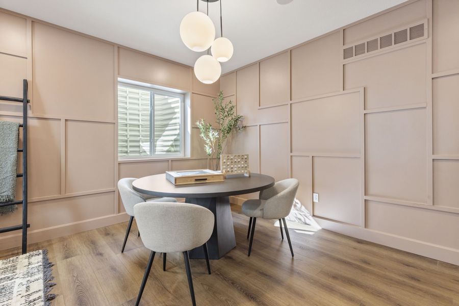 Furnished interior in a model home at Barefoot Lakes in Firestone (Image 46). Furnished interior in a model home at Barefoot Lakes in Firestone (Image 46).
