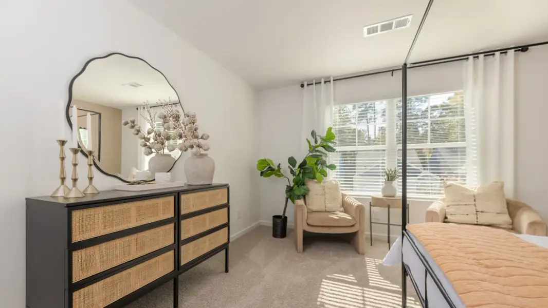 Furnished interior in a model home at Marietta Reserve in Marietta (Image 19). Furnished interior in a model home at Marietta Reserve in Marietta (Image 19).