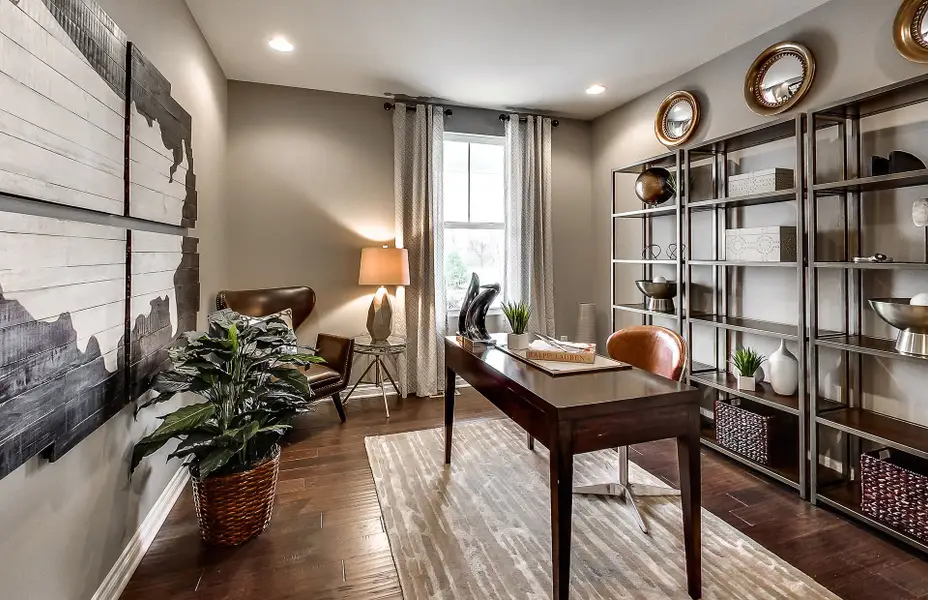 Eastfield Flex Room in new home floor plan by Pulte Home Builders Nashville in Millstone