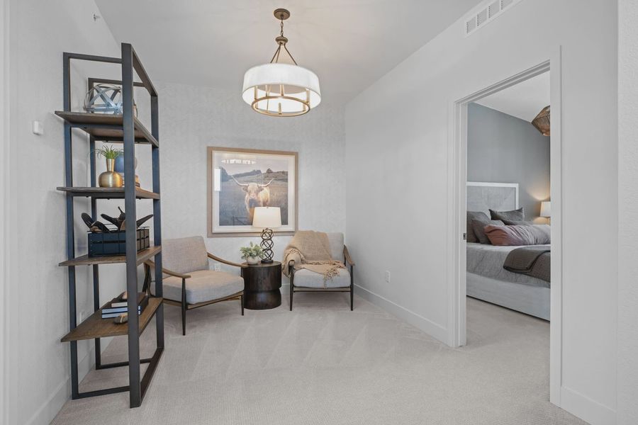 Furnished interior in a model home at Westminster Station in Westminster (Image 21). Furnished interior in a model home at Westminster Station in Westminster (Image 21).