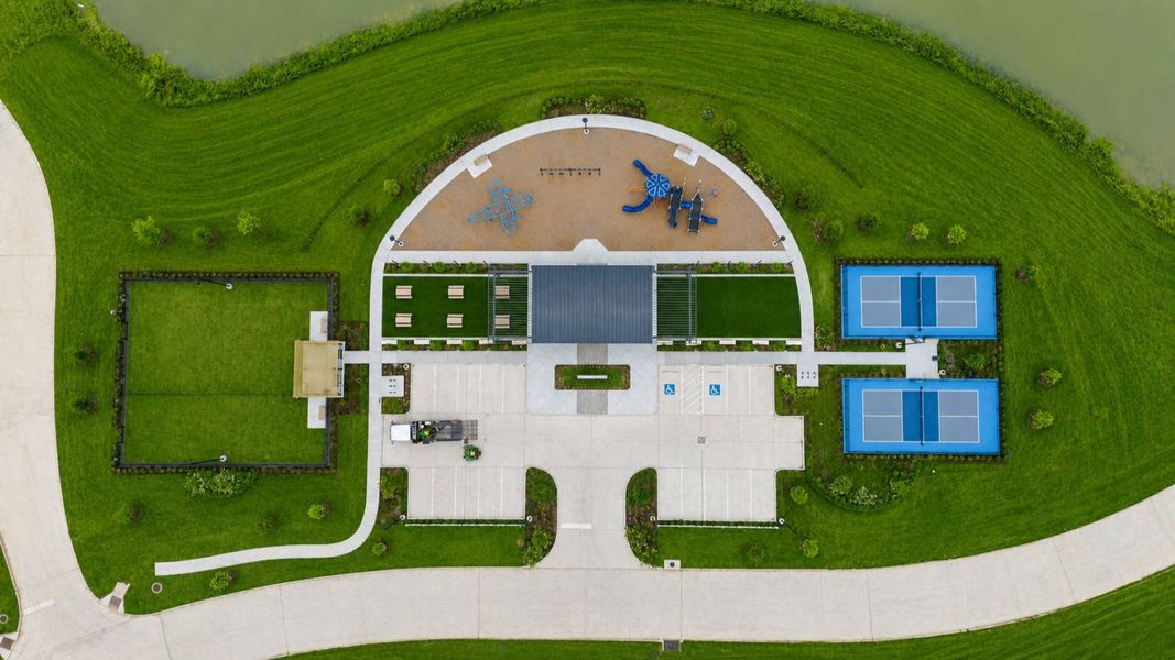 Ariel View of The Landing at Cielo Amenites
