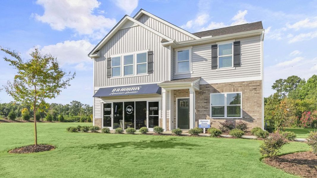 Front exterior of a home in the Westerly community, located in Lillington, NC (Image 15).