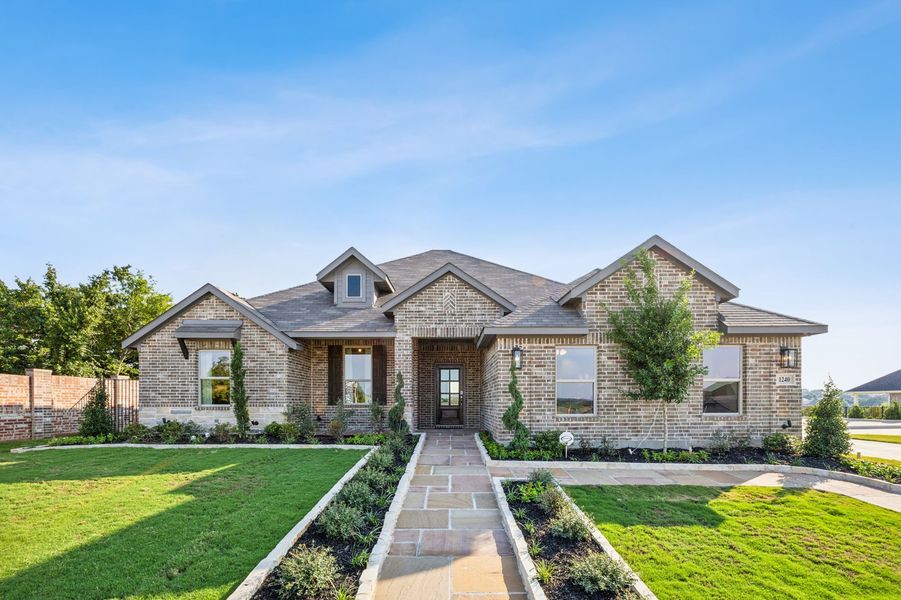 Front exterior of a home in the Mountain Valley Lake community, located in Burleson, TX (Image 1). Front exterior of a home in the Mountain Valley Lake community, located in Burleson, TX (Image 1).