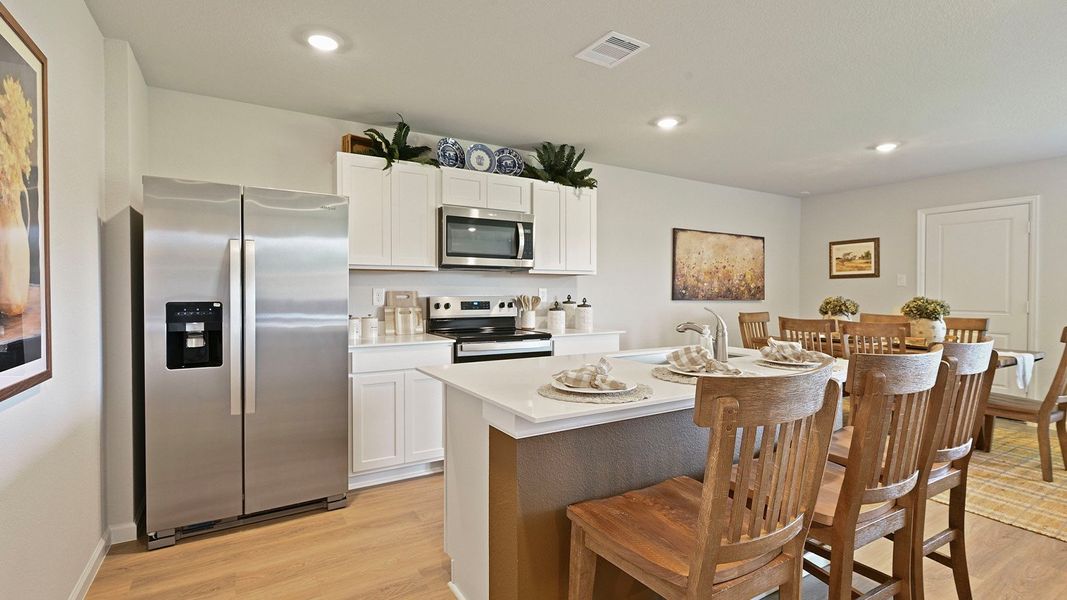 Furnished interior in a model home at Whitetail Run in Caldwell (Image 8).